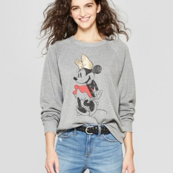 Disney Tops - Disney Minnie Mouse Sweatshirt size Small